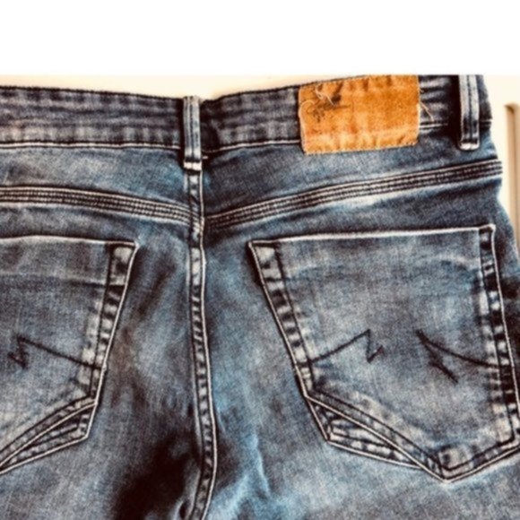 Men’s PARASUCO Acid Wash Yoshi Fit Straight Leg Jeans- Limited Edition - Picture 7 of 16